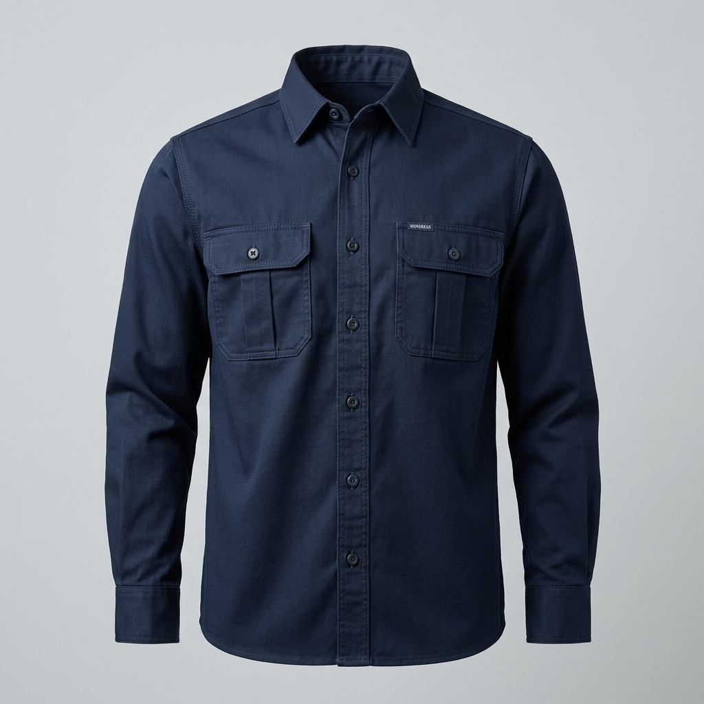 Heavy-Duty Industrial Work Shirt - image 1